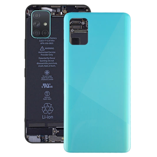 For Samsung Galaxy A51 4G SM-A515F Original Battery Back Cover (Blue) - Back Cover by buy2fix | Online Shopping UK | buy2fix