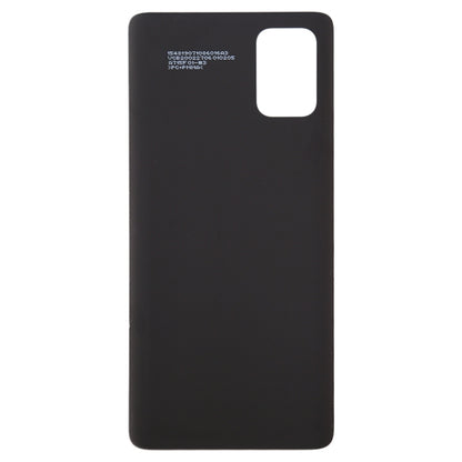 For Galaxy A71 Original Battery Back Cover (Black) - Back Cover by buy2fix | Online Shopping UK | buy2fix