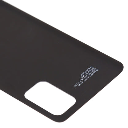 For Galaxy A71 Original Battery Back Cover (Black) - Back Cover by buy2fix | Online Shopping UK | buy2fix
