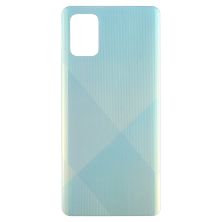 For Galaxy A71 Original Battery Back Cover (Blue) - Back Cover by buy2fix | Online Shopping UK | buy2fix