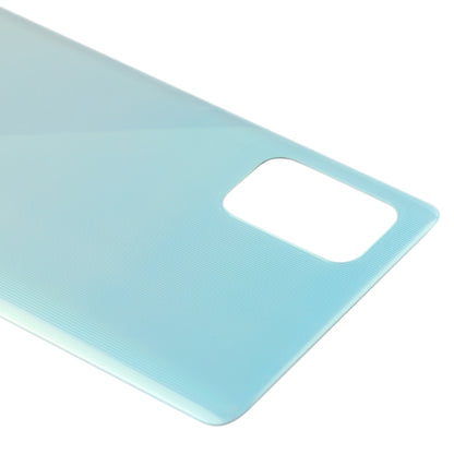 For Galaxy A71 Original Battery Back Cover (Blue) - Back Cover by buy2fix | Online Shopping UK | buy2fix