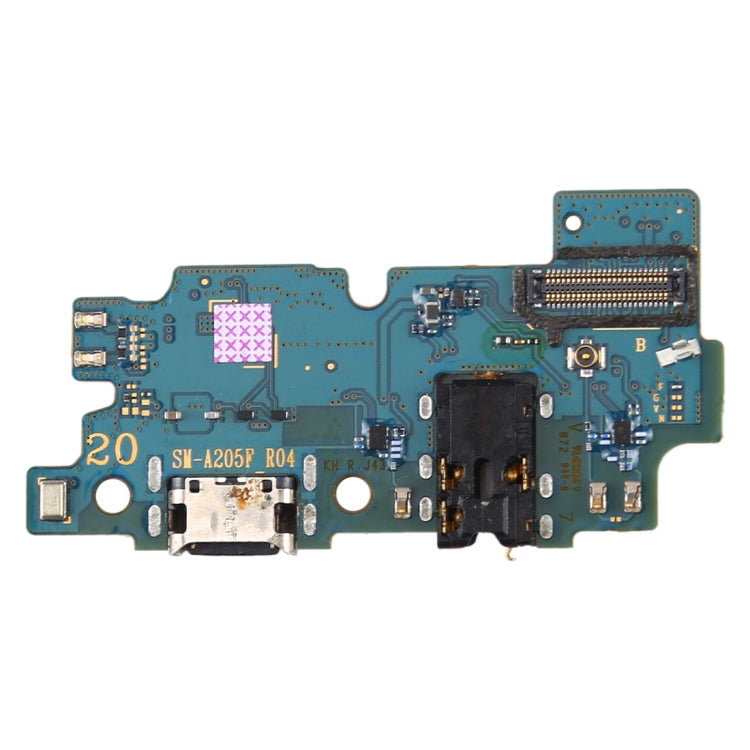 For Galaxy A20 SM-A205F Original Charging Port Board - Tail Connector by buy2fix | Online Shopping UK | buy2fix