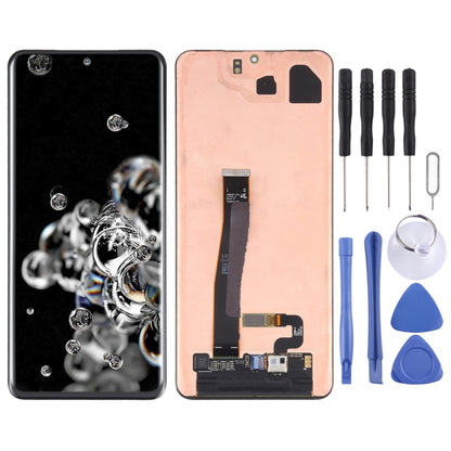 Original Dynamic AMOLED LCD Screen for Galaxy S20 Ultra 4G with Digitizer Full Assembly (Black) - LCD Screen by buy2fix | Online Shopping UK | buy2fix