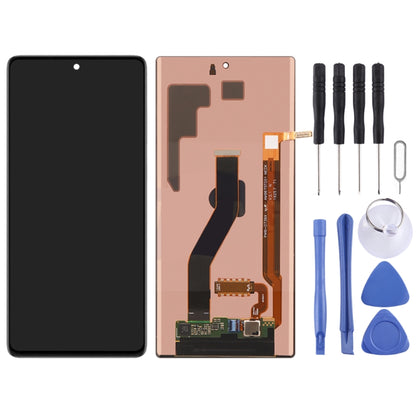 Original Dynamic AMOLED LCD Screen for Galaxy Note 10 + with Digitizer Full Assembly (Black) - LCD Screen by buy2fix | Online Shopping UK | buy2fix