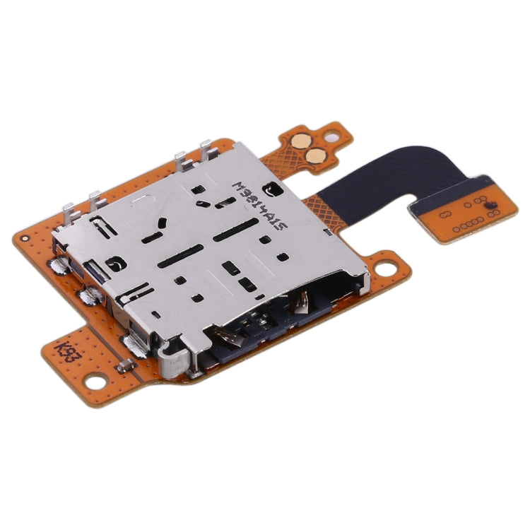 For Galaxy Tab S6 / SM-T865 SIM Card Holder Socket Flex Cable - Flex Cable by buy2fix | Online Shopping UK | buy2fix
