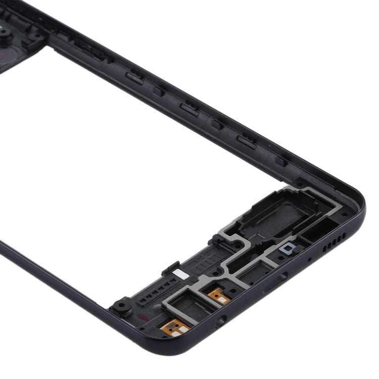 For Samsung Galaxy A21s  Middle Frame Bezel Plate (Black) - Frame Bezel Plate by buy2fix | Online Shopping UK | buy2fix