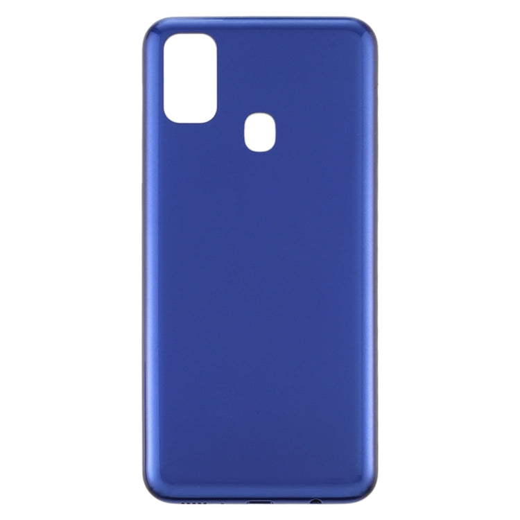 For Samsung Galaxy M21 SM-M215F Battery Back Cover (Dark Blue) - Back Cover by buy2fix | Online Shopping UK | buy2fix