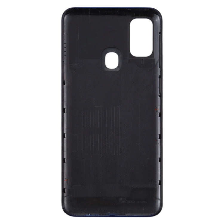For Samsung Galaxy M21 SM-M215F Battery Back Cover (Dark Blue) - Back Cover by buy2fix | Online Shopping UK | buy2fix