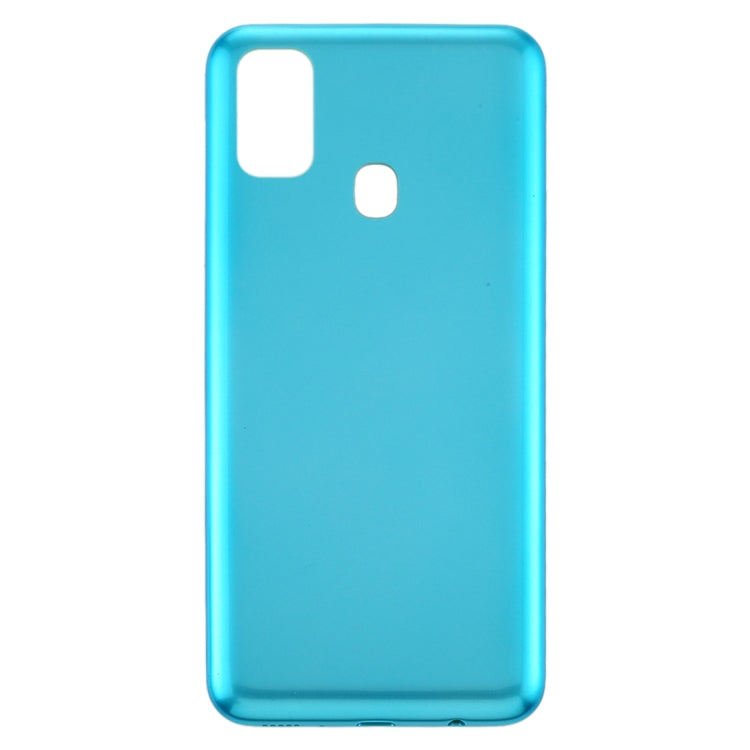 For Samsung Galaxy M21 SM-M215F Battery Back Cover (Baby Blue) - Back Cover by buy2fix | Online Shopping UK | buy2fix
