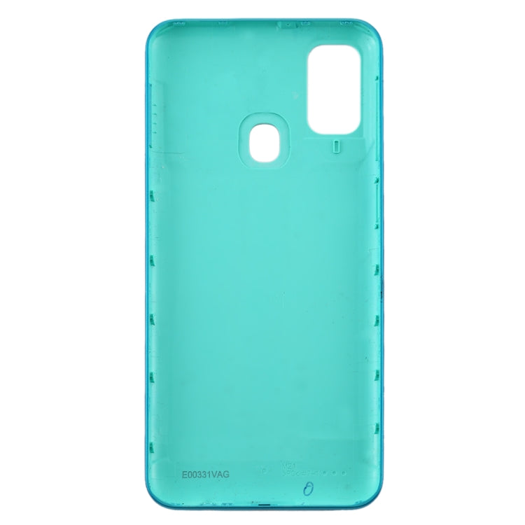 For Samsung Galaxy M21 SM-M215F Battery Back Cover (Baby Blue) - Back Cover by buy2fix | Online Shopping UK | buy2fix