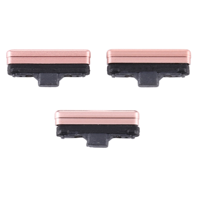 For Samsung Galaxy A80 Power Button and Volume Control Button(Gold) - Home key & Side Key by buy2fix | Online Shopping UK | buy2fix