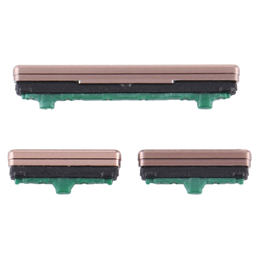 For Samsung Galaxy S10 5G Power Button and Volume Control Button(Gold) - Home key & Side Key by buy2fix | Online Shopping UK | buy2fix