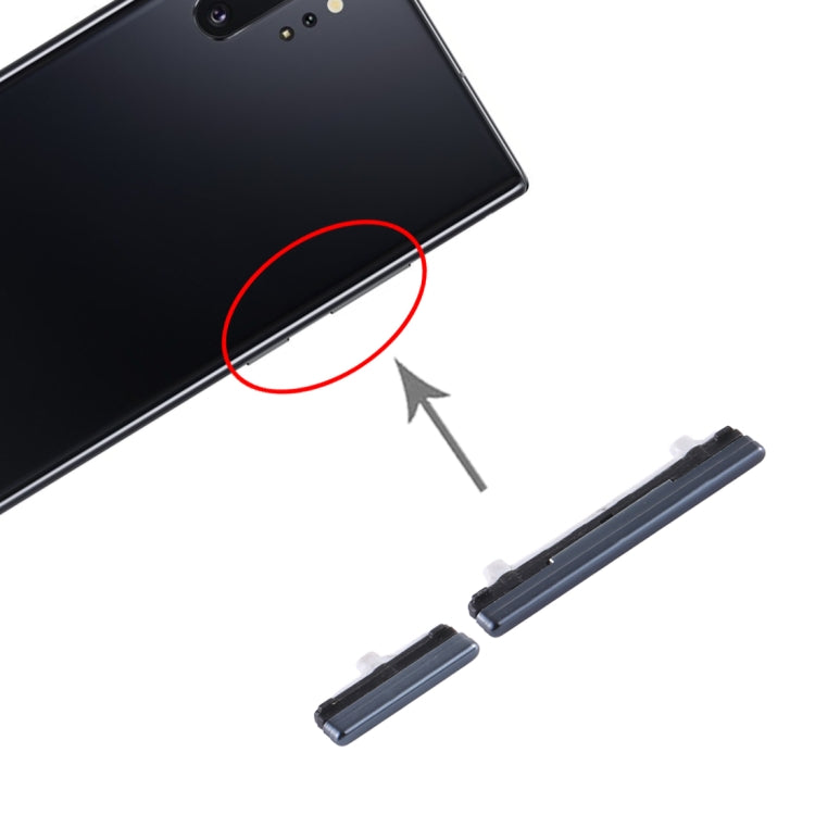 For Samsung Galaxy Note10+ Power Button and Volume Control Button(Black) - Home key & Side Key by buy2fix | Online Shopping UK | buy2fix