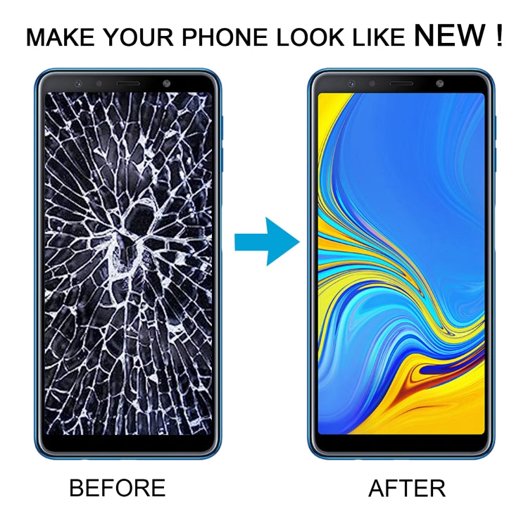 TFT LCD Screen for Samsung Galaxy A7 (2018) / SM-A750F Digitizer Full Assembly with Frame (Black) - LCD Screen by buy2fix | Online Shopping UK | buy2fix