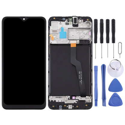 OEM LCD Screen for Samsung Galaxy A10 / SM-A105F (Single Card Version) Digitizer Full Assembly with Frame (Black) - LCD Screen by buy2fix | Online Shopping UK | buy2fix