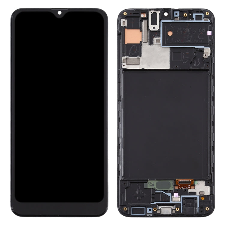 TFT LCD Screen for Samsung Galaxy A30s  Digitizer Full Assembly with Frame (Black) - LCD Screen by buy2fix | Online Shopping UK | buy2fix