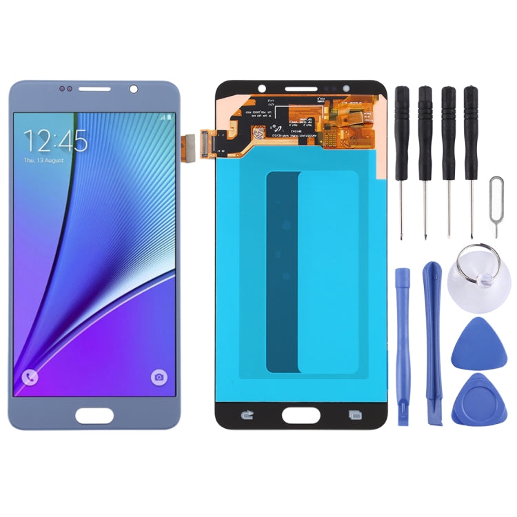5.5 inch OLED LCD Screen for Samsung Galaxy Note 5 with Digitizer Full Assembly (Baby Blue) - LCD Screen by buy2fix | Online Shopping UK | buy2fix