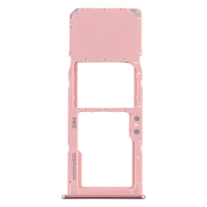 For Samsung Galaxy A51 SIM Card Tray + Micro SD Card Tray (Pink) - Card Tray by buy2fix | Online Shopping UK | buy2fix
