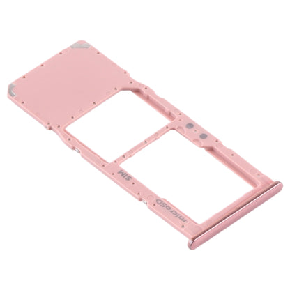 For Samsung Galaxy A51 SIM Card Tray + Micro SD Card Tray (Pink) - Card Tray by buy2fix | Online Shopping UK | buy2fix