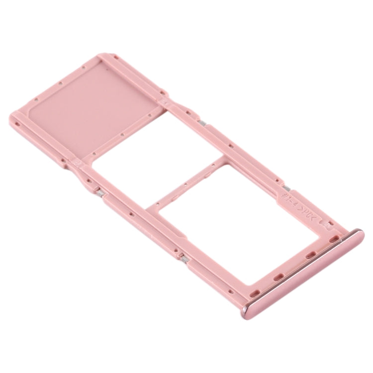 For Samsung Galaxy A51 SIM Card Tray + Micro SD Card Tray (Pink) - Card Tray by buy2fix | Online Shopping UK | buy2fix