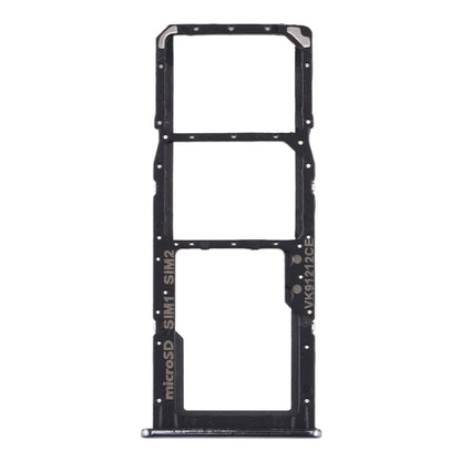 For Samsung Galaxy A51 / A515 SIM Card Tray + SIM Card Tray + Micro SD Card Tray (Black) - Card Tray by buy2fix | Online Shopping UK | buy2fix