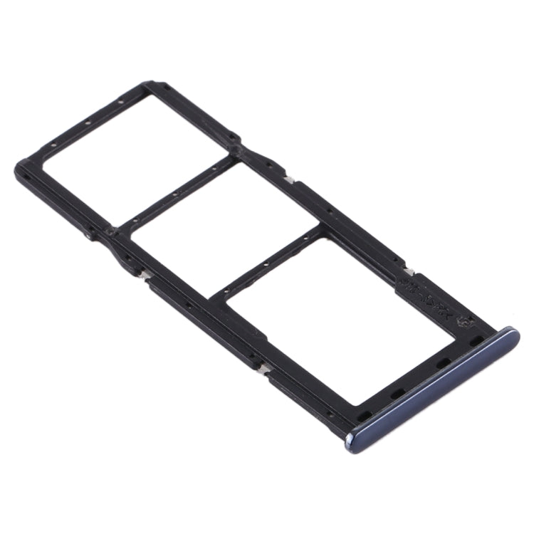 For Samsung Galaxy A51 / A515 SIM Card Tray + SIM Card Tray + Micro SD Card Tray (Black) - Card Tray by buy2fix | Online Shopping UK | buy2fix