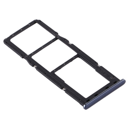 For Samsung Galaxy A51 / A515 SIM Card Tray + SIM Card Tray + Micro SD Card Tray (Black) - Card Tray by buy2fix | Online Shopping UK | buy2fix