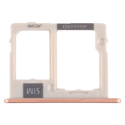 For Samsung Galaxy Tab A 10.1 (2019) / SM-T515 SIM Card Tray + Micro SD Card Tray (Gold) - Card Tray by buy2fix | Online Shopping UK | buy2fix