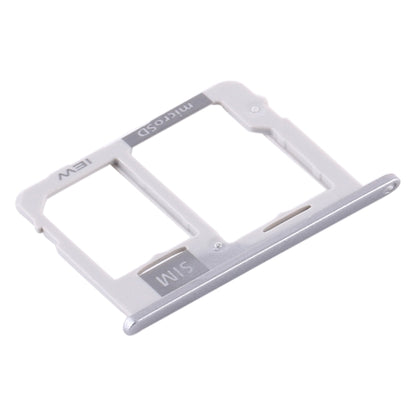 For Samsung Galaxy Tab A 10.1 (2019) / SM-T515 SIM Card Tray + Micro SD Card Tray (Silver) - Card Tray by buy2fix | Online Shopping UK | buy2fix
