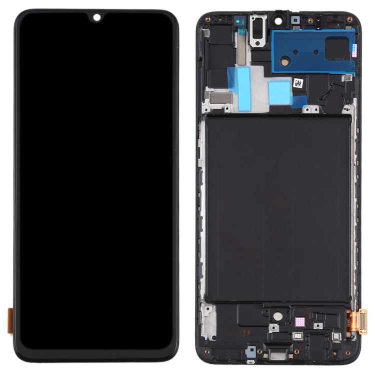 TFT LCD Screen for Samsung Galaxy A70  Digitizer Full Assembly with Frame, Not Supporting Fingerprint Identification (Black) - LCD Screen by buy2fix | Online Shopping UK | buy2fix