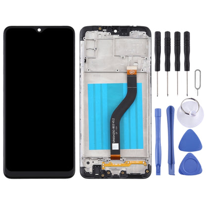 OEM LCD Screen for Samsung Galaxy A20s Digitizer Full Assembly with Frame (Black) - LCD Screen by buy2fix | Online Shopping UK | buy2fix