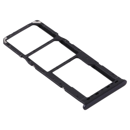 For Samsung Galaxy A21s SIM Card Tray + SIM Card Tray + Micro SD Card Tray (Black) - Card Tray by buy2fix | Online Shopping UK | buy2fix