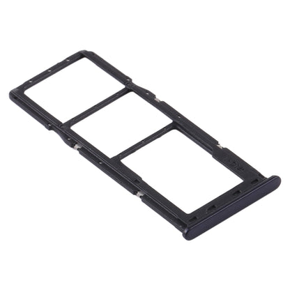 For Samsung Galaxy A21s SIM Card Tray + SIM Card Tray + Micro SD Card Tray (Black) - Card Tray by buy2fix | Online Shopping UK | buy2fix