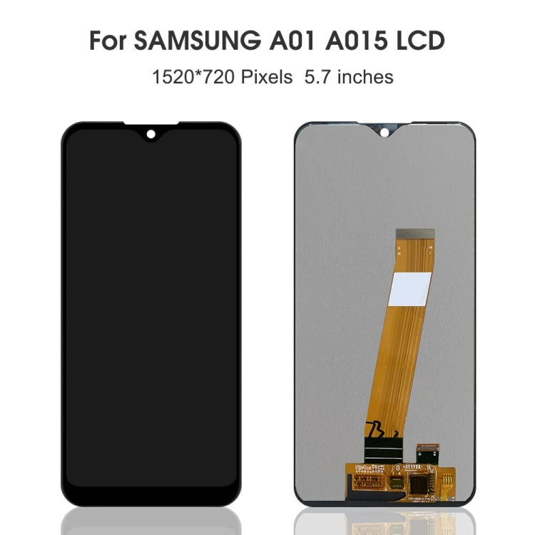 Original PLS TFT LCD Screen (Flex Cable Wide) for Samsung Galaxy A01 SM-A015M(Black) - LCD Screen by buy2fix | Online Shopping UK | buy2fix