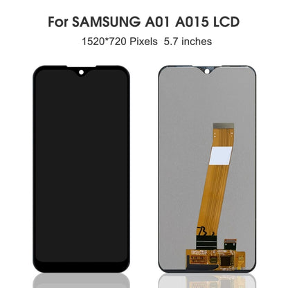 Original PLS TFT LCD Screen (Flex Cable Wide) for Samsung Galaxy A01 SM-A015M(Black) - LCD Screen by buy2fix | Online Shopping UK | buy2fix