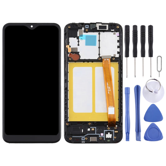 TFT LCD Screen for Samsung Galaxy A20e Digitizer Full Assembly with Frame (Black) - LCD Screen by buy2fix | Online Shopping UK | buy2fix