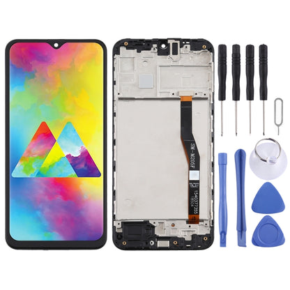 TFT LCD Screen for Samsung Galaxy M20 Digitizer Full Assembly with Frame (Black) - LCD Screen by buy2fix | Online Shopping UK | buy2fix