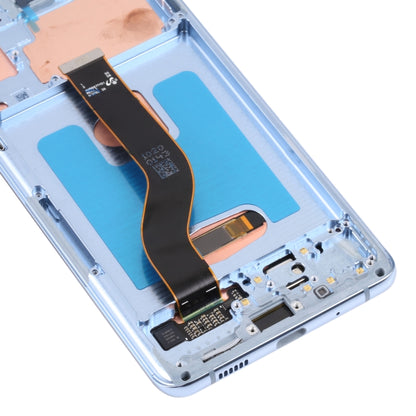 Original Super AMOLED LCD Screen for Samsung Galaxy S20+ 5G SM-G986B/G985 Digitizer Full Assembly with Frame (Blue) - LCD Screen by buy2fix | Online Shopping UK | buy2fix