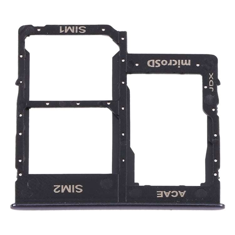 For Samsung Galaxy A315 / A31 SIM Card Tray + SIM Card Tray + Micro SD Card Tray (Black) - Card Tray by buy2fix | Online Shopping UK | buy2fix
