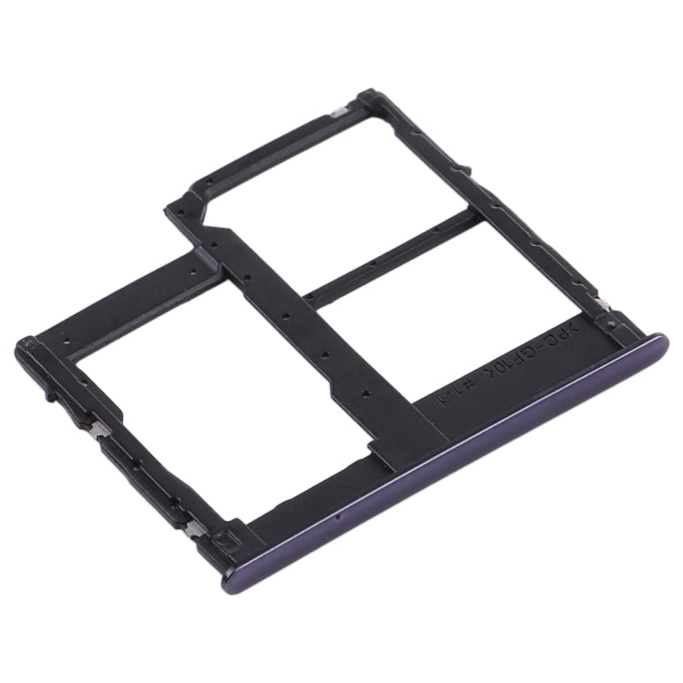 For Samsung Galaxy A315 / A31 SIM Card Tray + SIM Card Tray + Micro SD Card Tray (Black) - Card Tray by buy2fix | Online Shopping UK | buy2fix