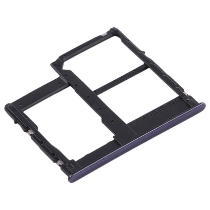 For Samsung Galaxy A315 / A31 SIM Card Tray + SIM Card Tray + Micro SD Card Tray (Black) - Card Tray by buy2fix | Online Shopping UK | buy2fix