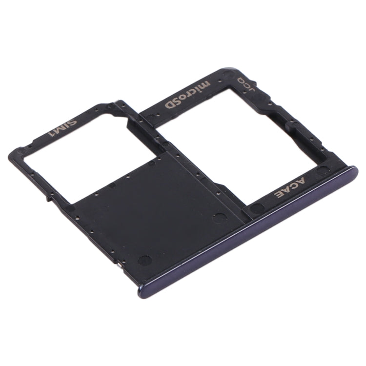 For Samsung Galaxy A31 SIM Card Tray + Micro SD Card Tray (Black) - Card Tray by buy2fix | Online Shopping UK | buy2fix