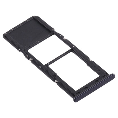 For Samsung Galaxy A21s SIM Card Tray + Micro SD Card Tray (Black) - Card Tray by buy2fix | Online Shopping UK | buy2fix