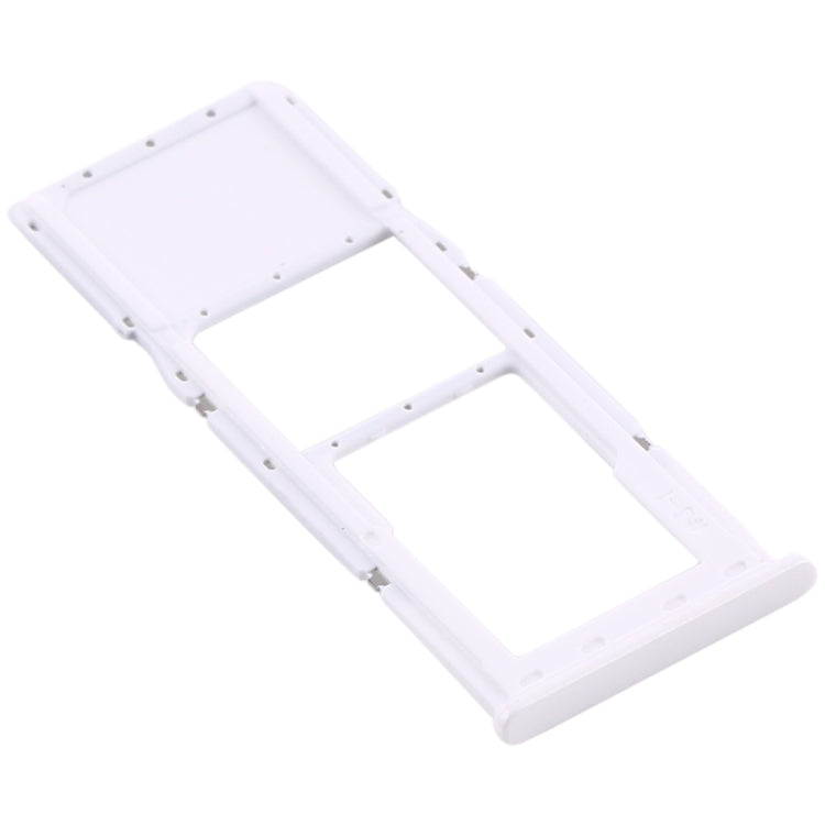 For Samsung Galaxy A21s SIM Card Tray + Micro SD Card Tray (White) - Card Tray by buy2fix | Online Shopping UK | buy2fix