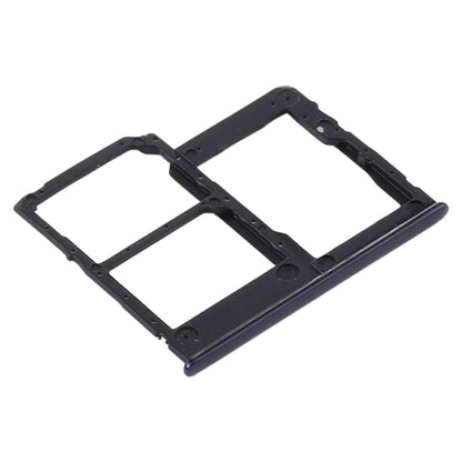 For Samsung Galaxy A41 / A415 SIM Card Tray + SIM Card Tray + Micro SD Card Tray (Black) - Card Tray by buy2fix | Online Shopping UK | buy2fix