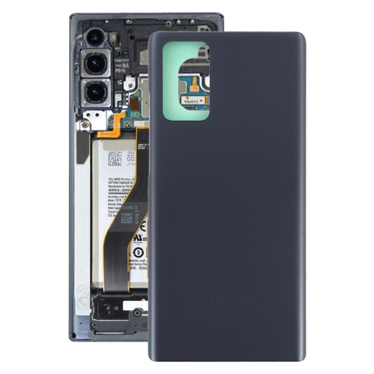 For Samsung Galaxy Note20 SM-N980F Battery Back Cover (Black) - Back Cover by buy2fix | Online Shopping UK | buy2fix