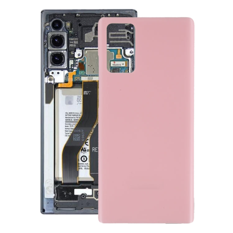 For Samsung Galaxy Note20 SM-N980F Battery Back Cover (Pink) - Back Cover by buy2fix | Online Shopping UK | buy2fix