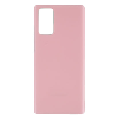 For Samsung Galaxy Note20 SM-N980F Battery Back Cover (Pink) - Back Cover by buy2fix | Online Shopping UK | buy2fix