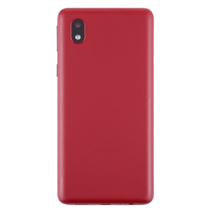 For Samsung Galaxy A01 Core SM-A013 Battery Back Cover (Red) - Back Cover by buy2fix | Online Shopping UK | buy2fix