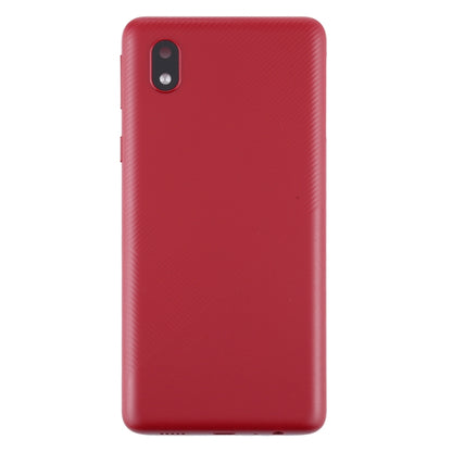 For Samsung Galaxy A01 Core SM-A013 Battery Back Cover (Red) - Back Cover by buy2fix | Online Shopping UK | buy2fix
